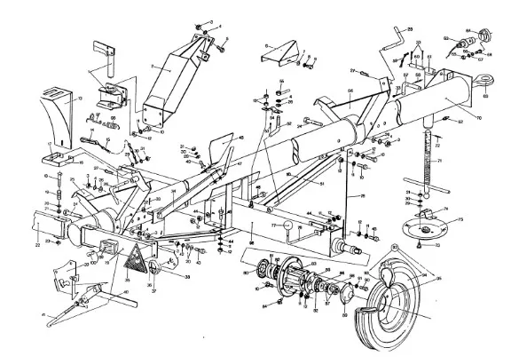 100034 - Гайка М30 фикс. шкивов вариатора, все комб CNH