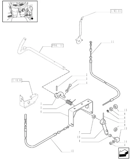 5192292 - Рычаг